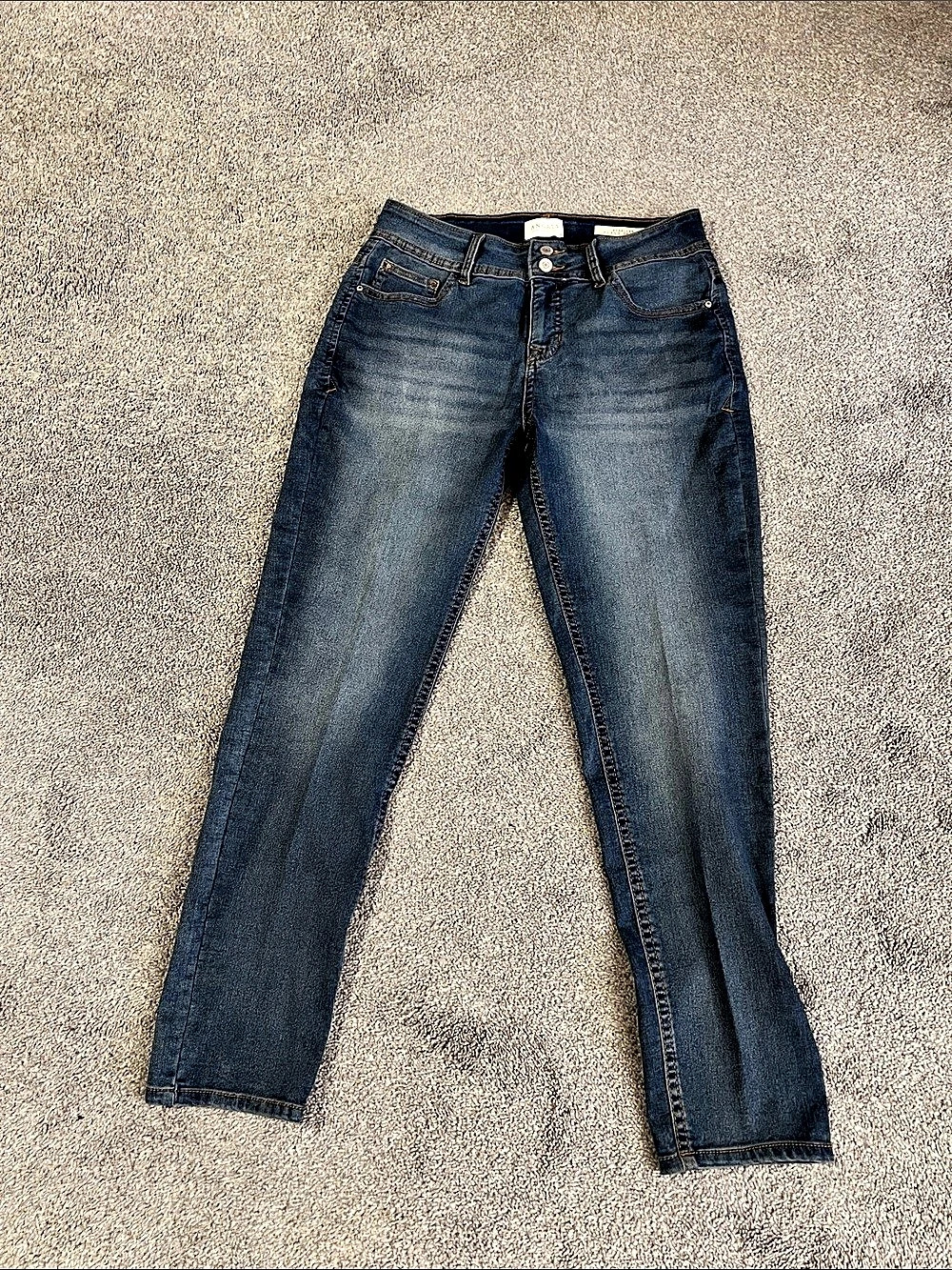 Angels Everluxe Curvy Skinny Jeans Blue Size 6